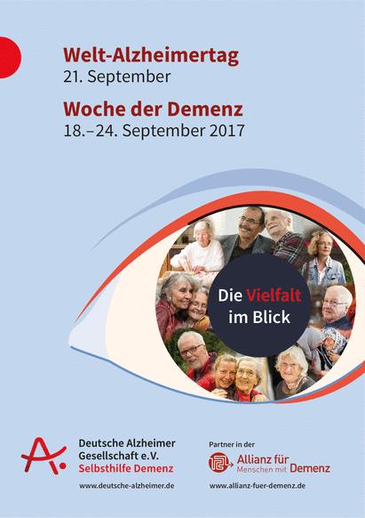 Plakat Welt-Alzheimertag